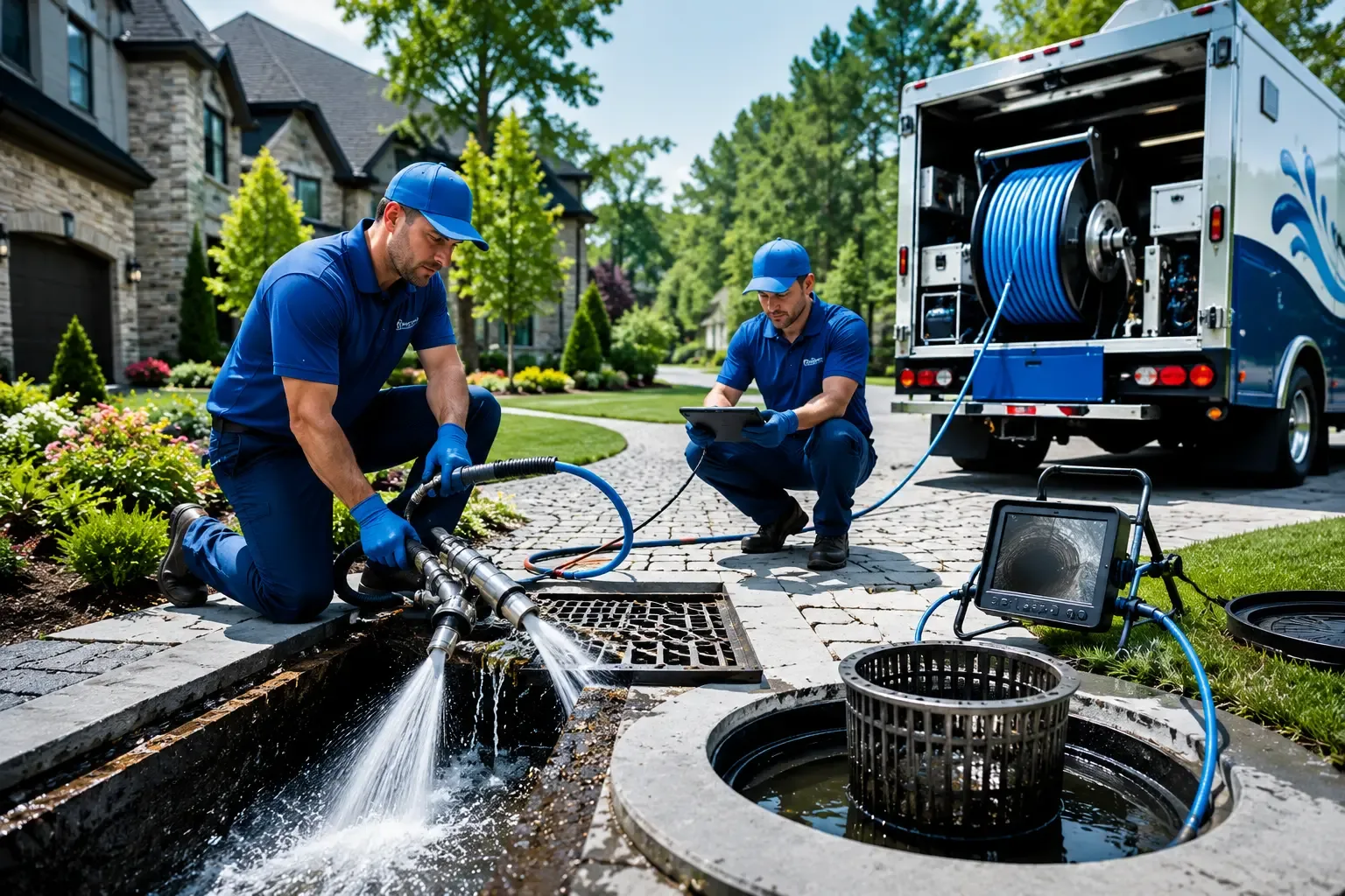 Local outdoor drain cleaning professionals in Fond Du Lac, WI